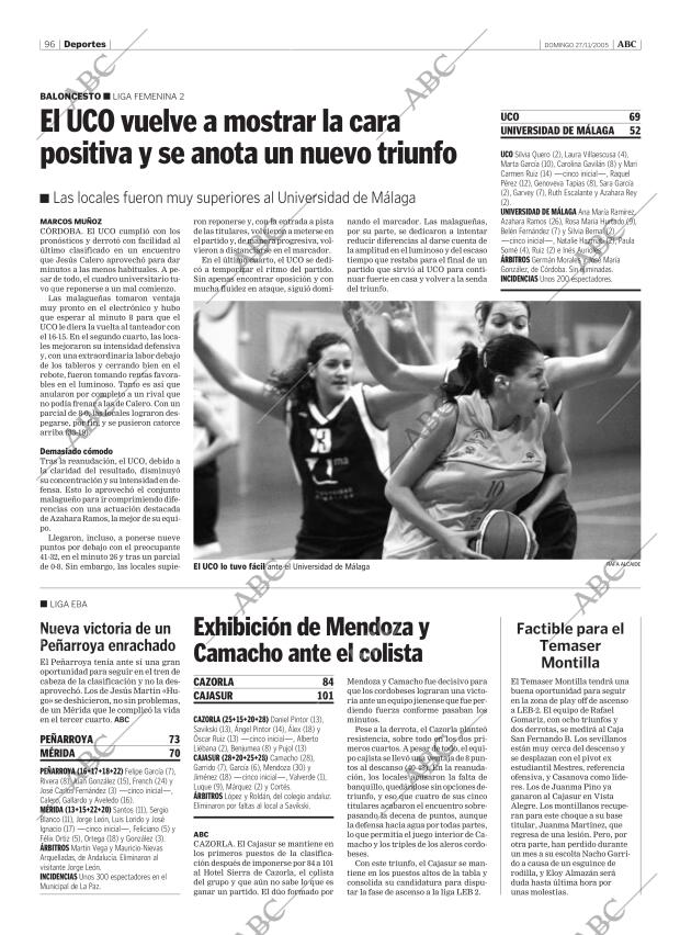 ABC CORDOBA 27-11-2005 página 96