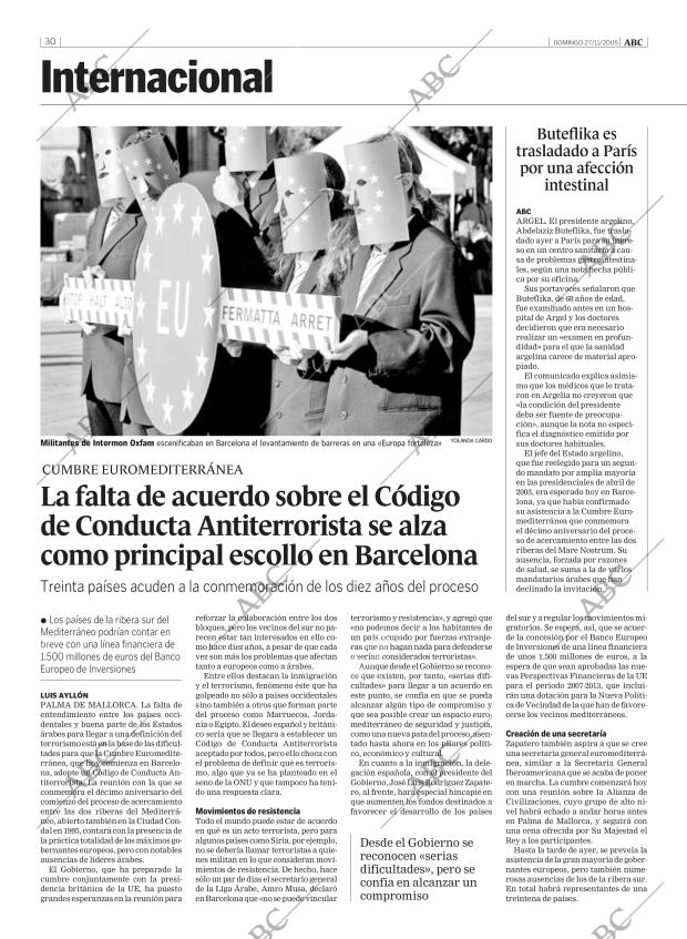 ABC MADRID 27-11-2005 página 30