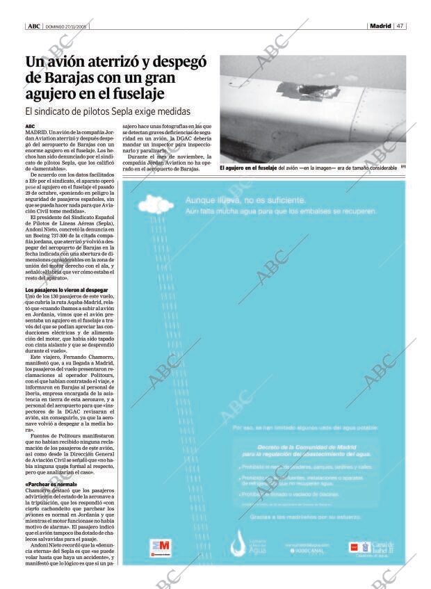 ABC MADRID 27-11-2005 página 47