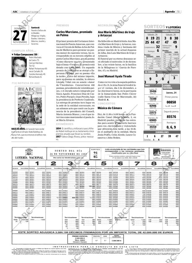 ABC MADRID 27-11-2005 página 51