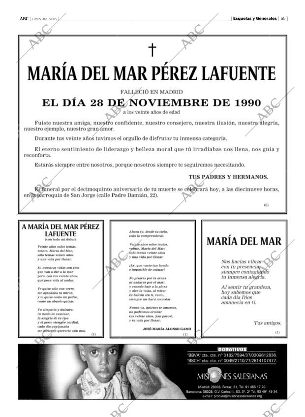 ABC MADRID 28-11-2005 página 65