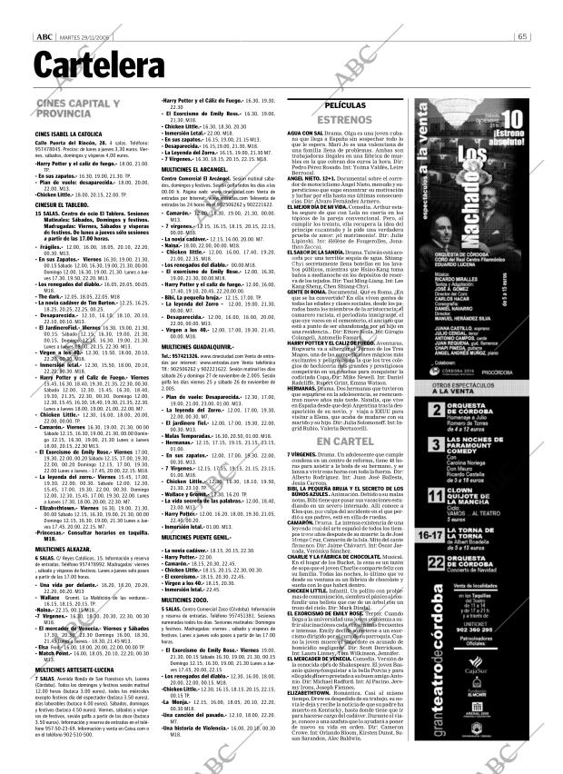 ABC CORDOBA 29-11-2005 página 65