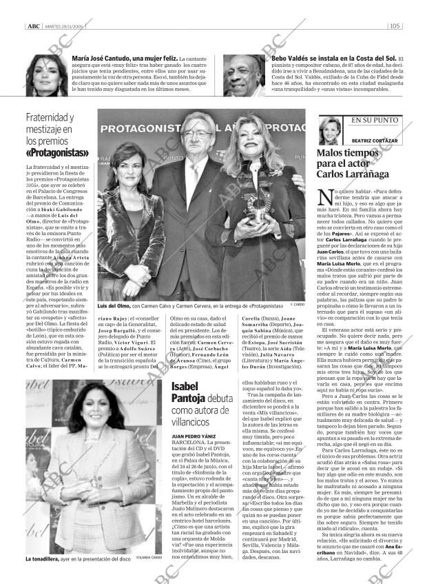 ABC MADRID 29-11-2005 página 105