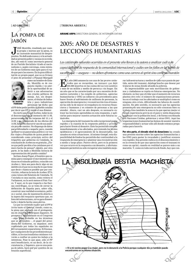 ABC MADRID 29-11-2005 página 6