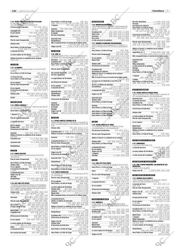 ABC MADRID 29-11-2005 página 71