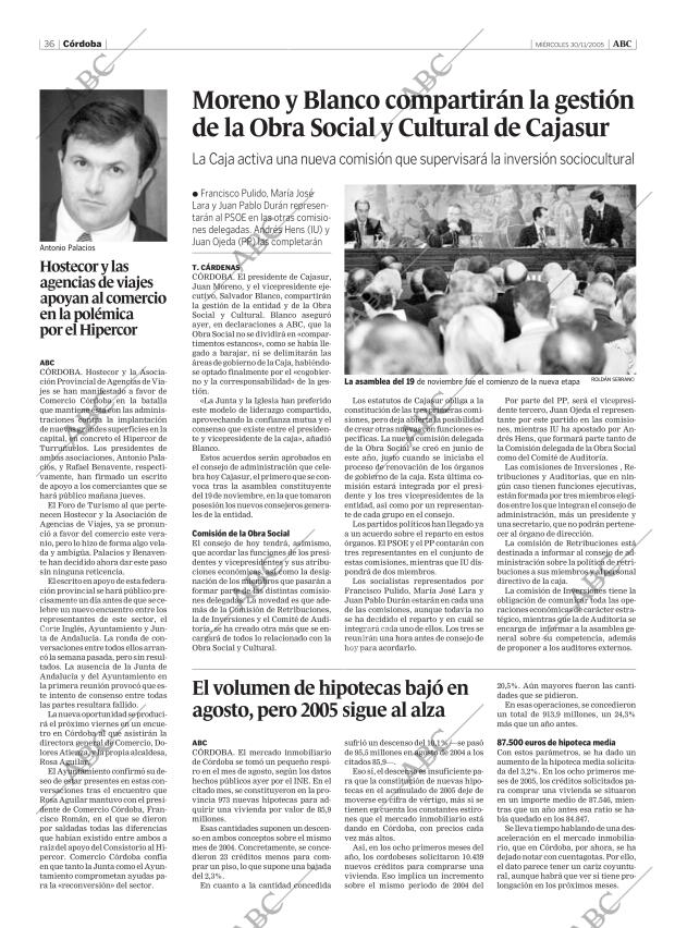 ABC CORDOBA 30-11-2005 página 36