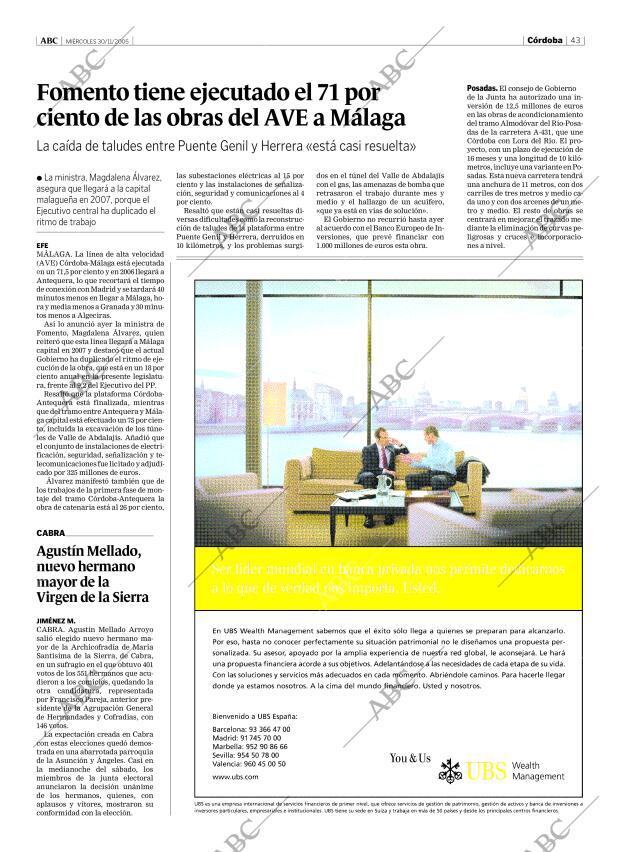 ABC CORDOBA 30-11-2005 página 43