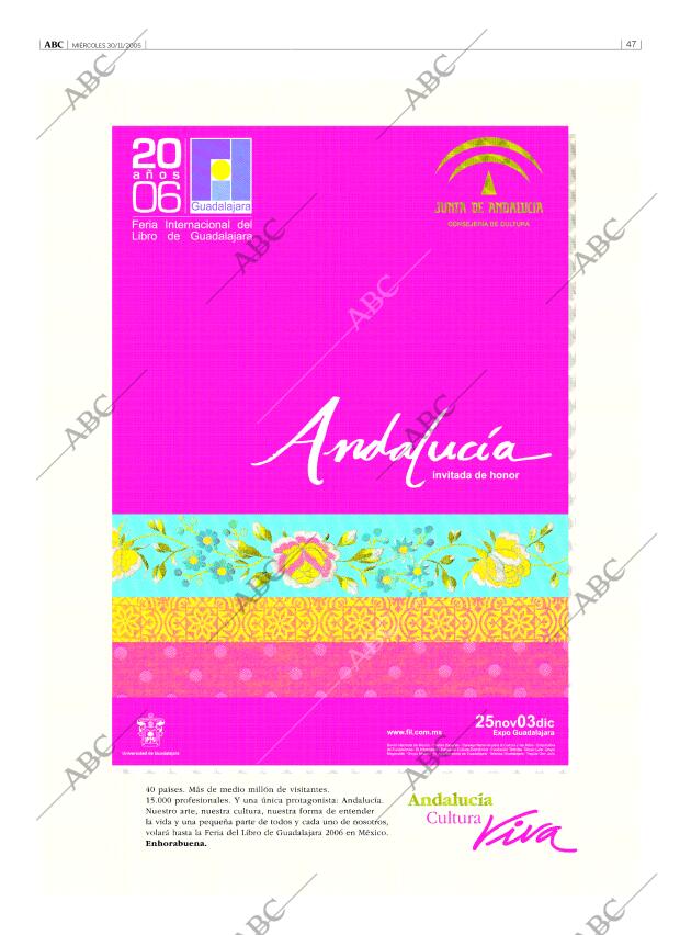 ABC CORDOBA 30-11-2005 página 47