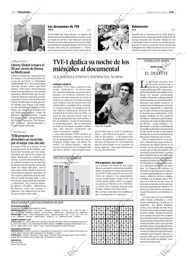 ABC CORDOBA 30-11-2005 página 92