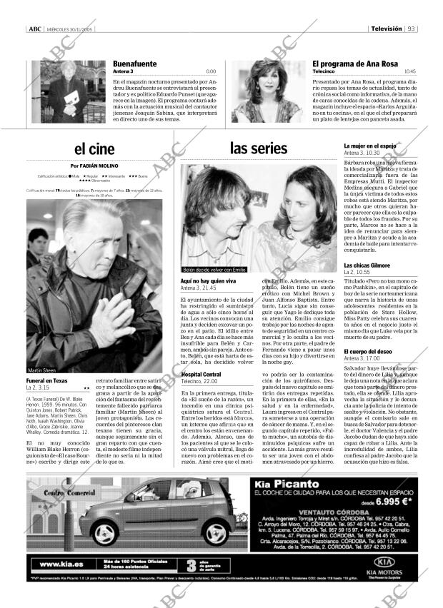 ABC CORDOBA 30-11-2005 página 93