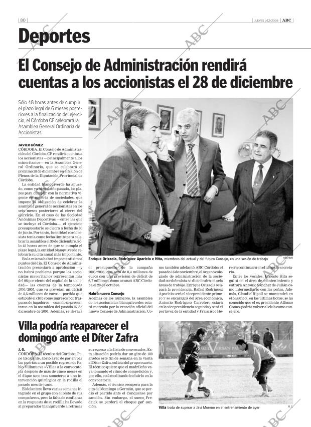 ABC CORDOBA 01-12-2005 página 80