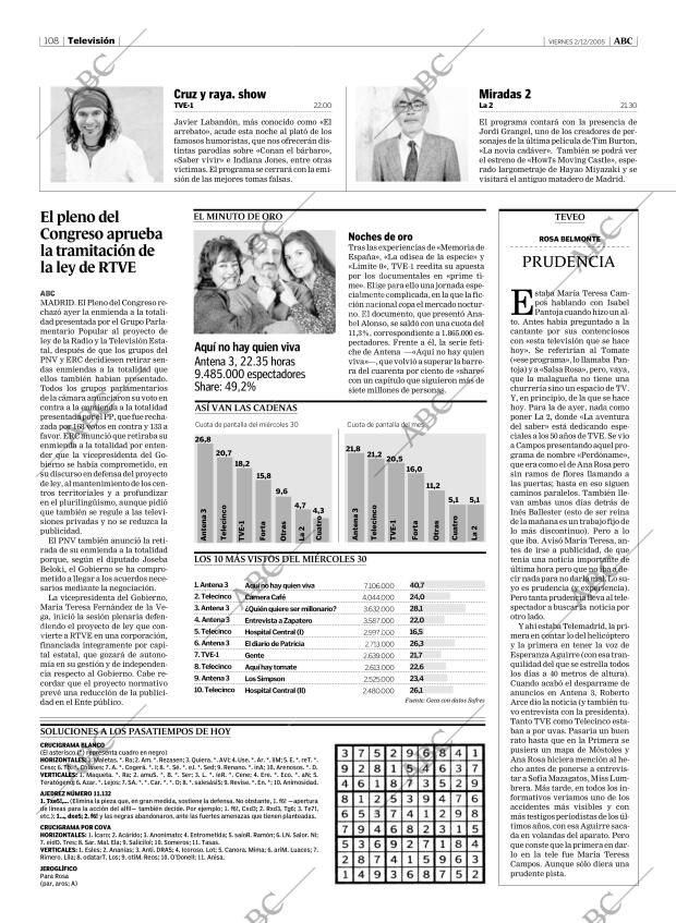 ABC MADRID 02-12-2005 página 108
