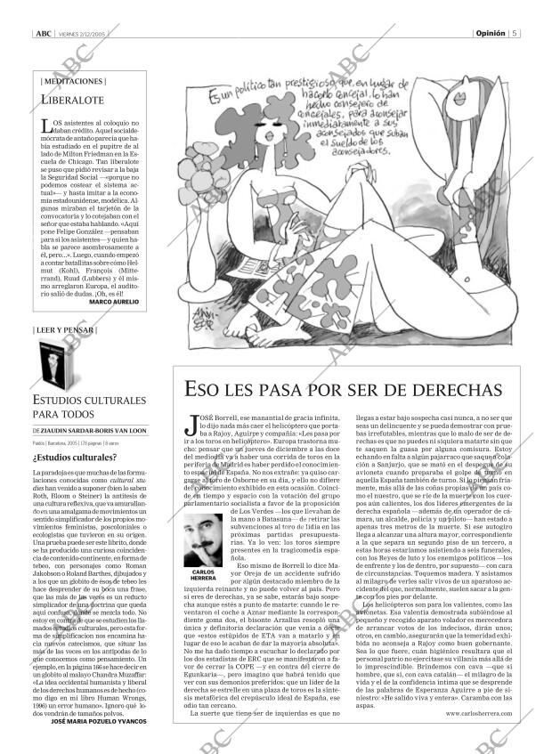 ABC MADRID 02-12-2005 página 5
