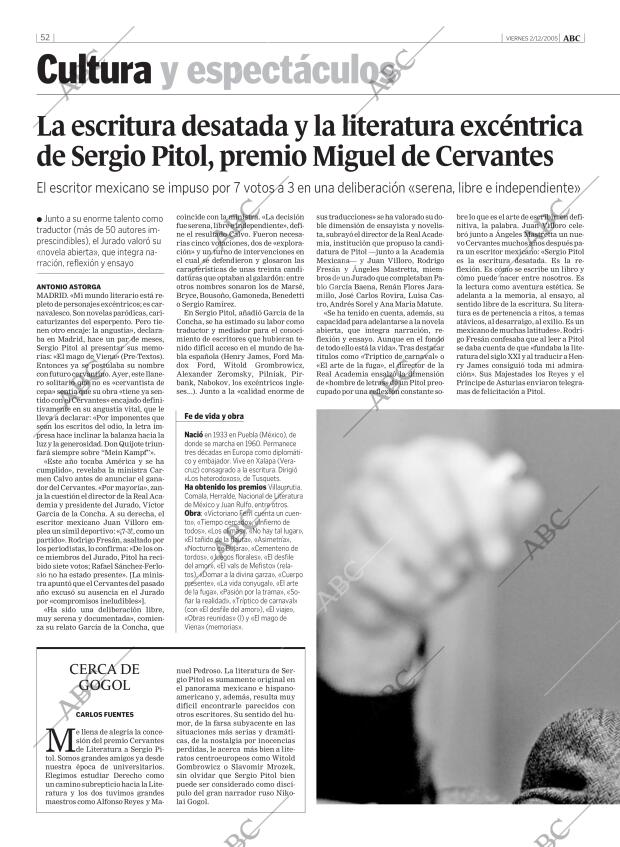 ABC MADRID 02-12-2005 página 52