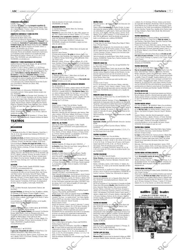 ABC MADRID 02-12-2005 página 77