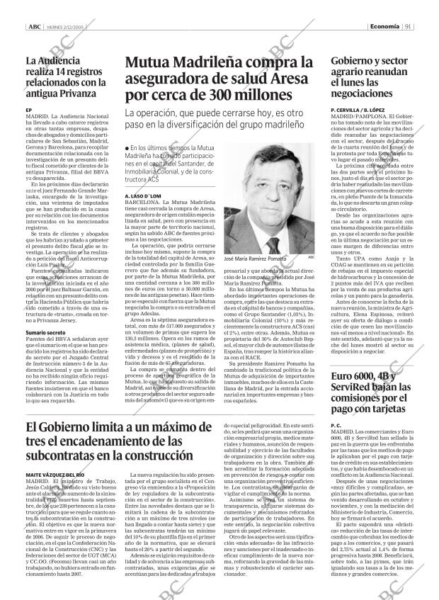 ABC MADRID 02-12-2005 página 91