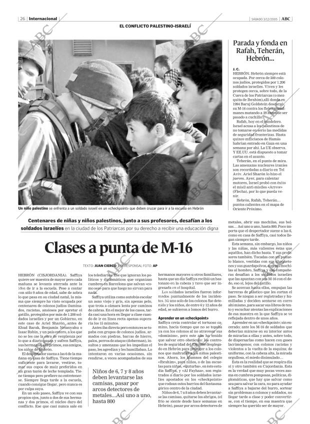 ABC MADRID 03-12-2005 página 26