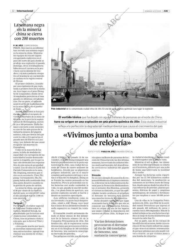 ABC MADRID 04-12-2005 página 32