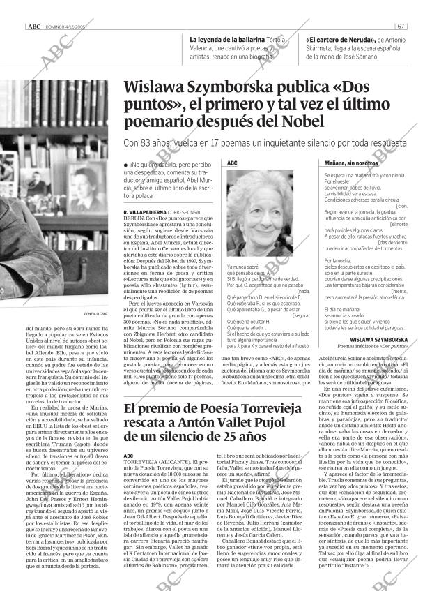 ABC MADRID 04-12-2005 página 67