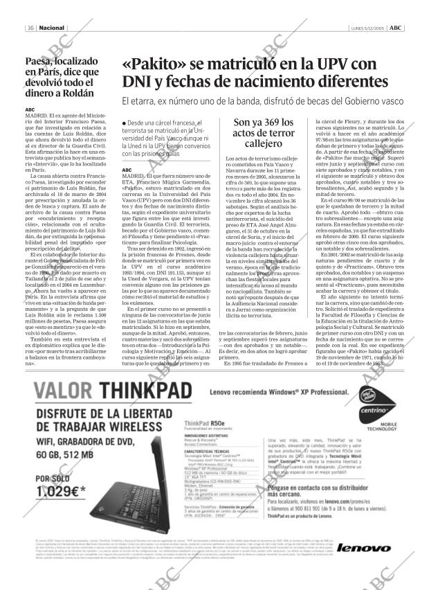 ABC CORDOBA 05-12-2005 página 16