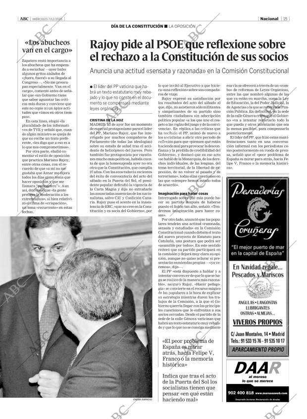 ABC MADRID 07-12-2005 página 15