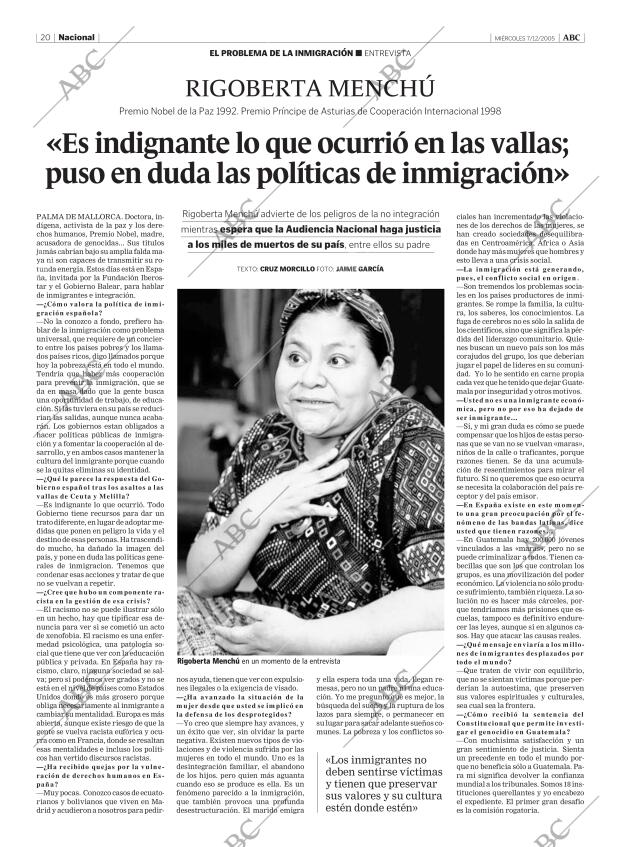 ABC MADRID 07-12-2005 página 20