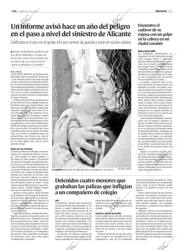 ABC MADRID 07-12-2005 página 21
