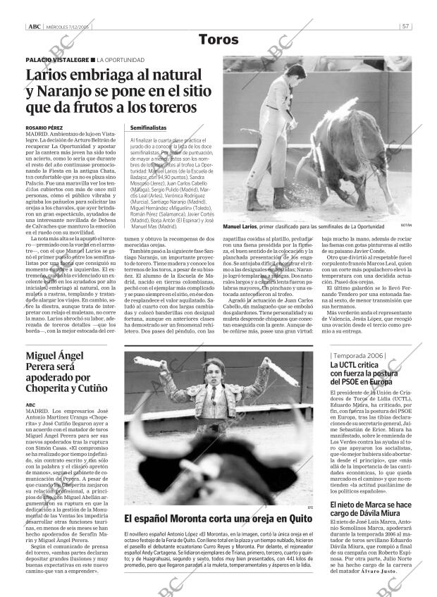 ABC MADRID 07-12-2005 página 57