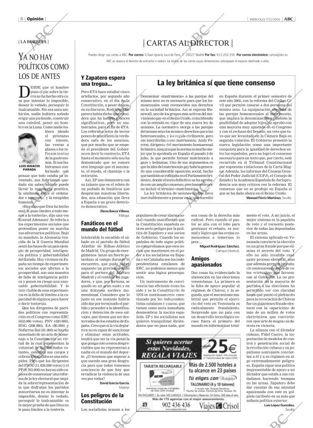 ABC MADRID 07-12-2005 página 8