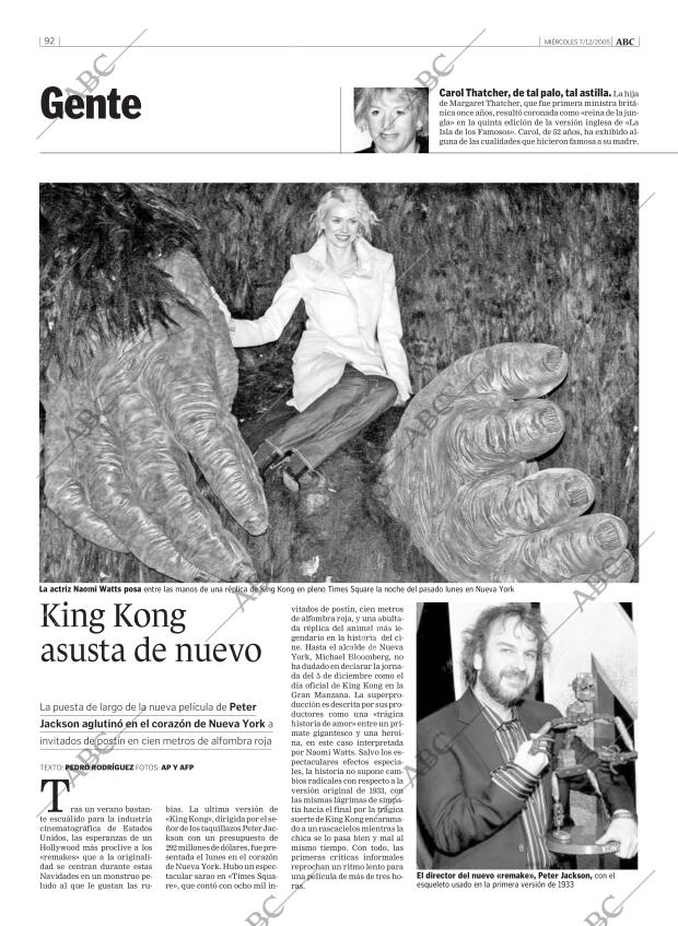 ABC MADRID 07-12-2005 página 92