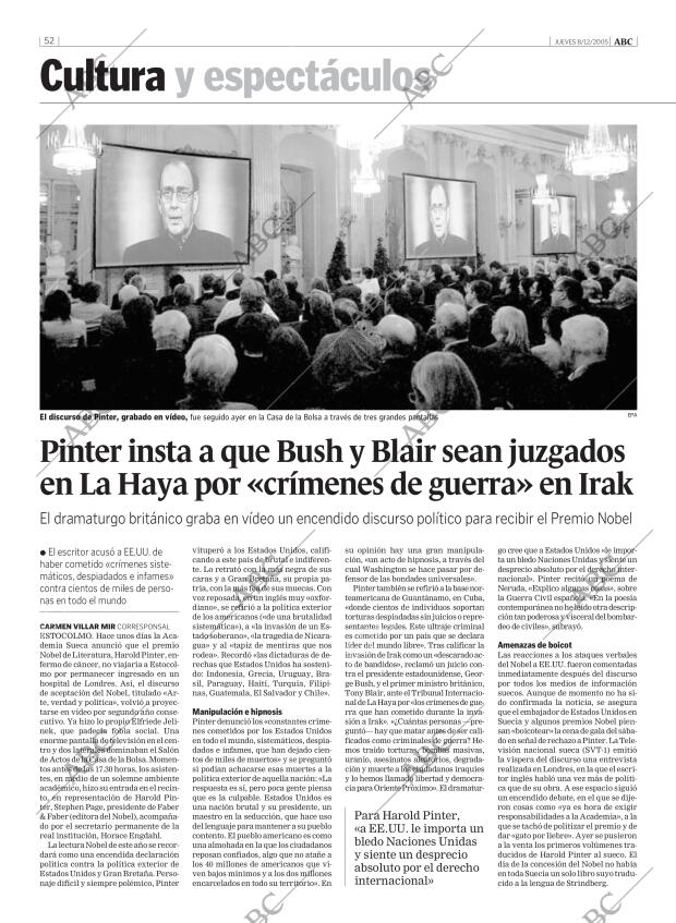 ABC MADRID 08-12-2005 página 52