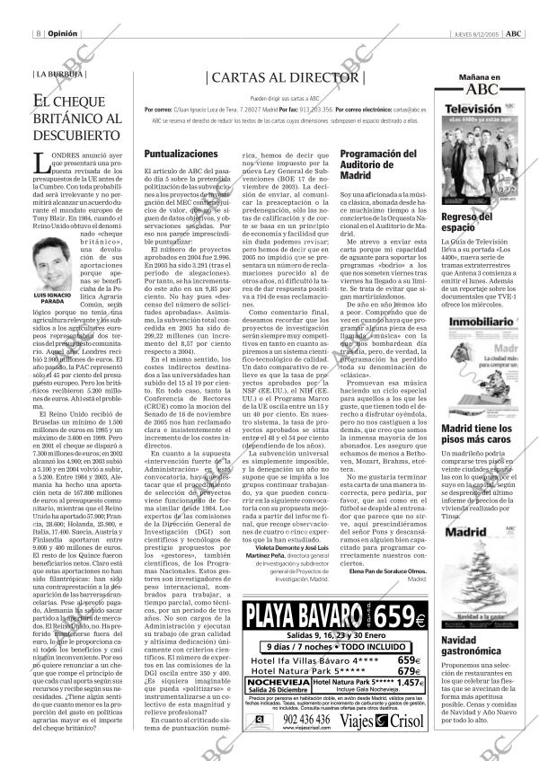 ABC MADRID 08-12-2005 página 8