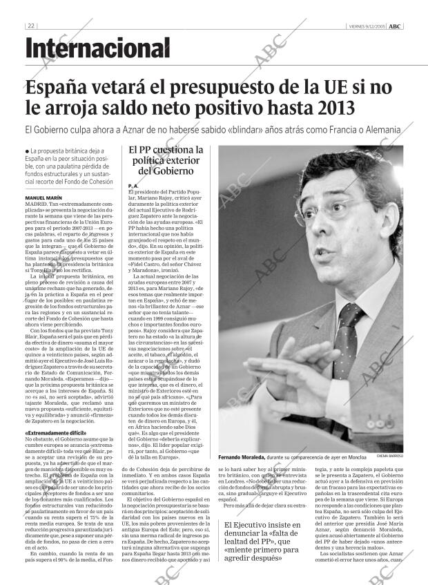 ABC MADRID 09-12-2005 página 22