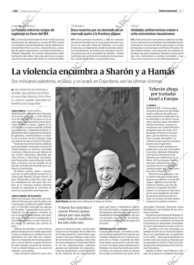 ABC MADRID 09-12-2005 página 27