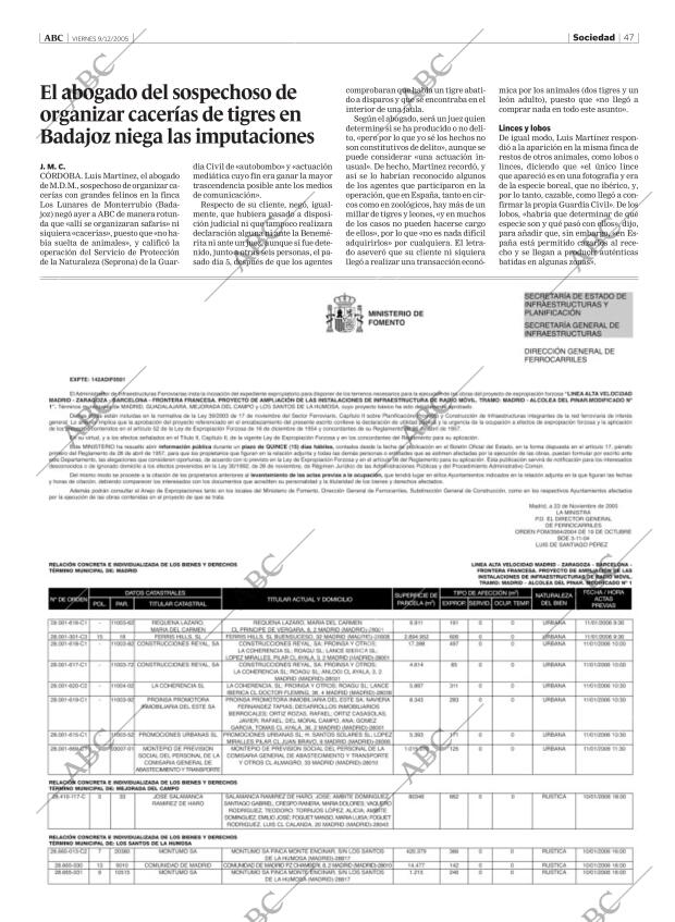 ABC MADRID 09-12-2005 página 47