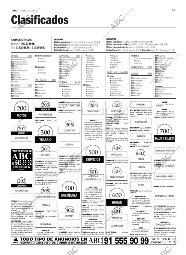 ABC MADRID 09-12-2005 página 75