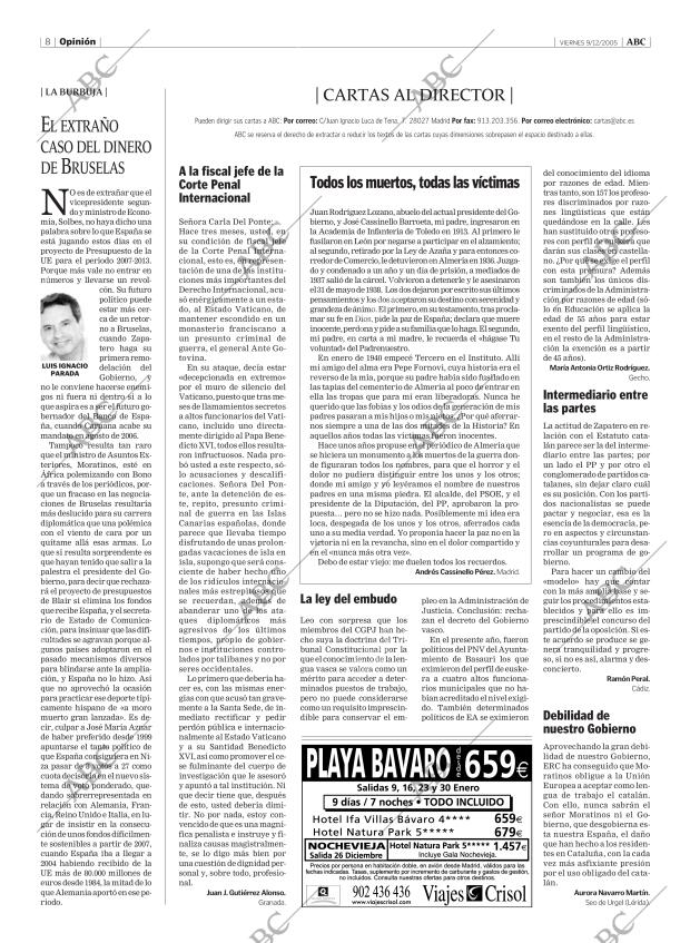 ABC MADRID 09-12-2005 página 8
