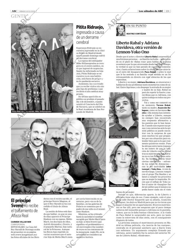 ABC MADRID 10-12-2005 página 101