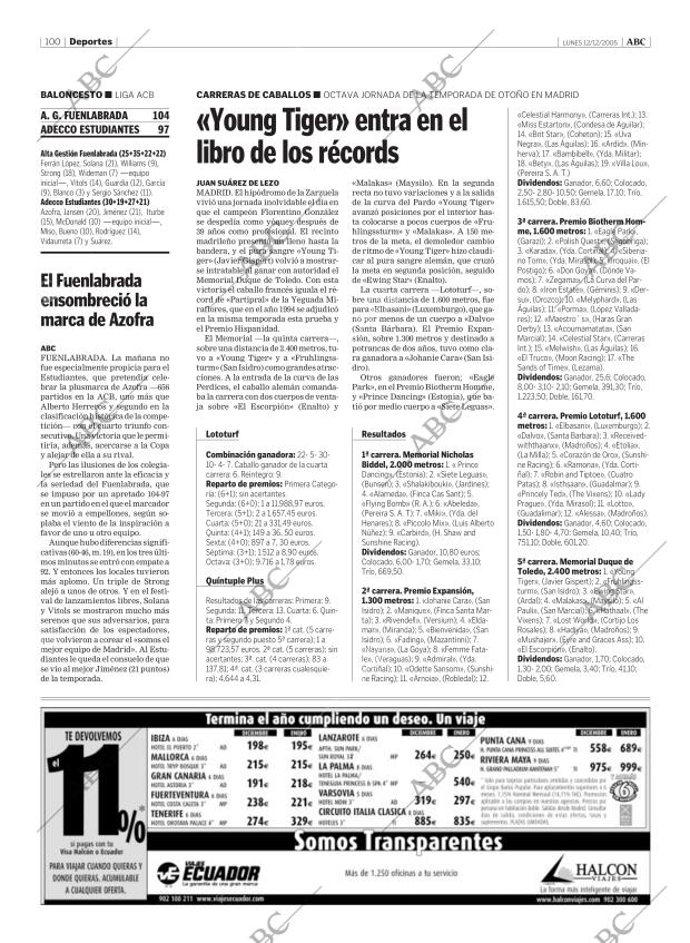 ABC MADRID 12-12-2005 página 100