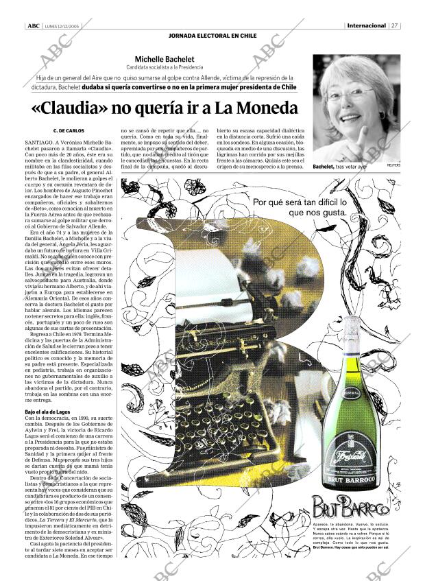 ABC MADRID 12-12-2005 página 27