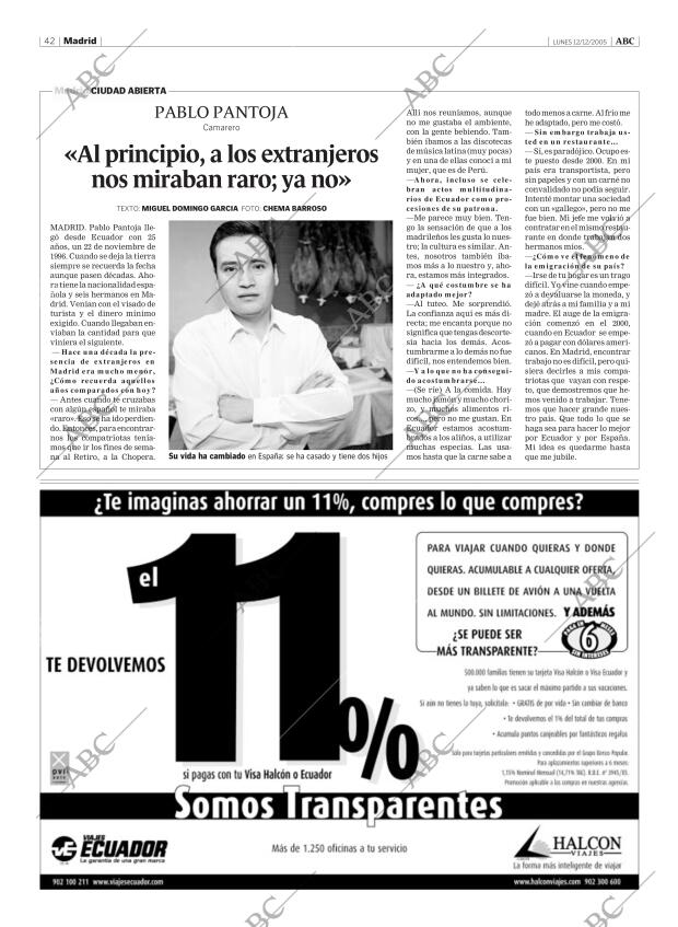 ABC MADRID 12-12-2005 página 42