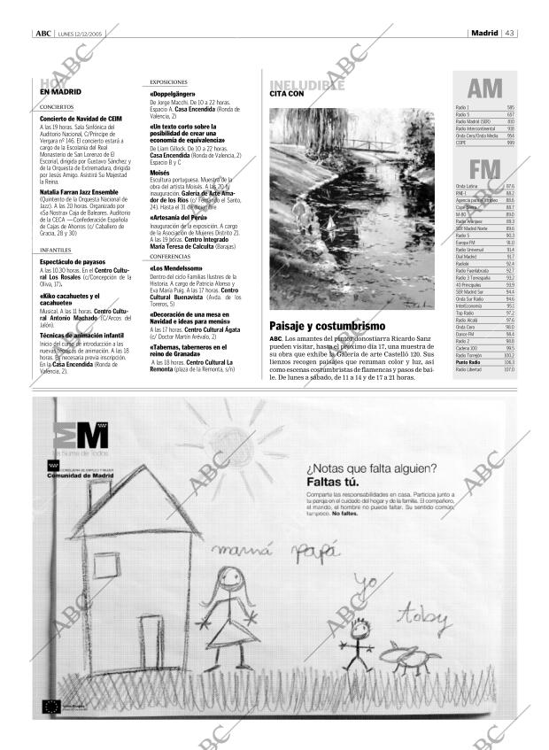 ABC MADRID 12-12-2005 página 43