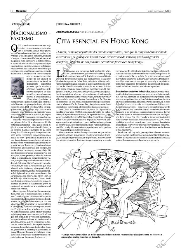 ABC MADRID 12-12-2005 página 6