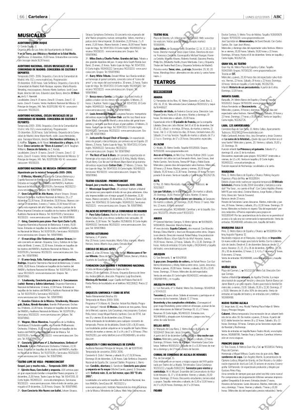 ABC MADRID 12-12-2005 página 66