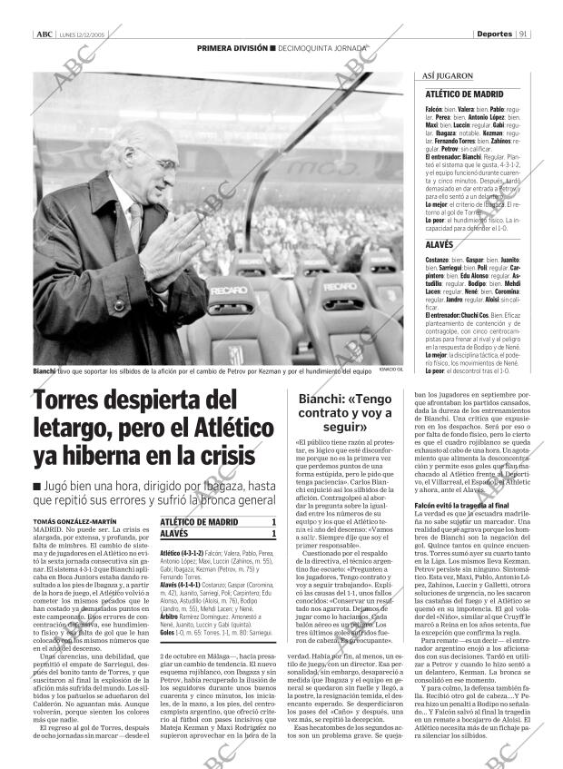 ABC MADRID 12-12-2005 página 91