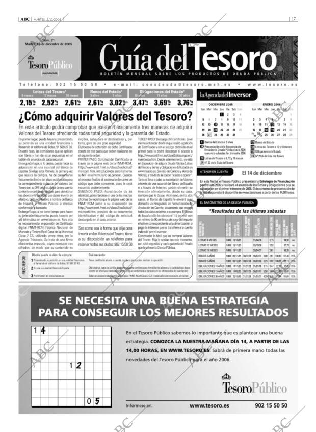 ABC MADRID 13-12-2005 página 17