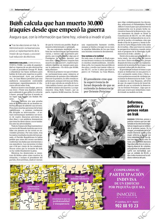 ABC MADRID 13-12-2005 página 28