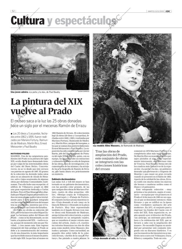 ABC MADRID 13-12-2005 página 52