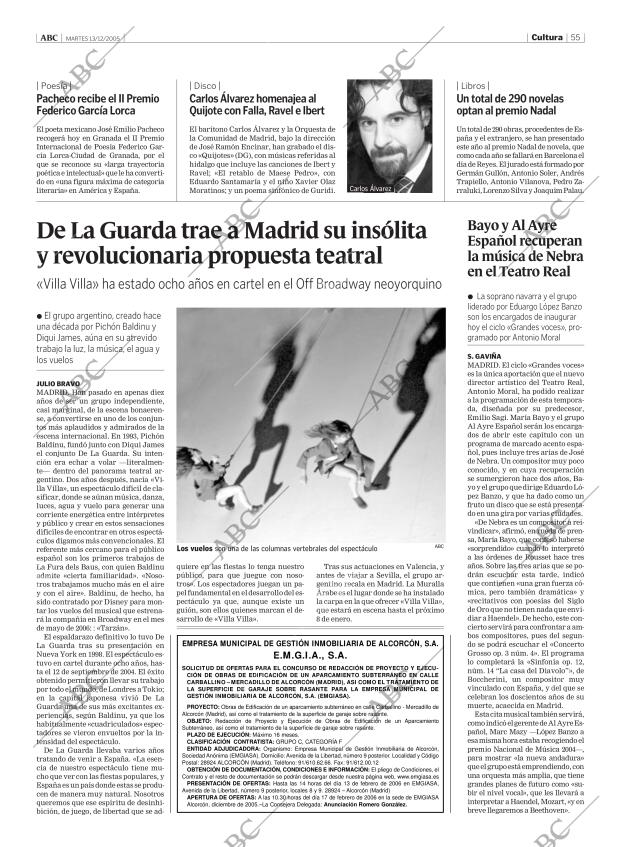ABC MADRID 13-12-2005 página 55