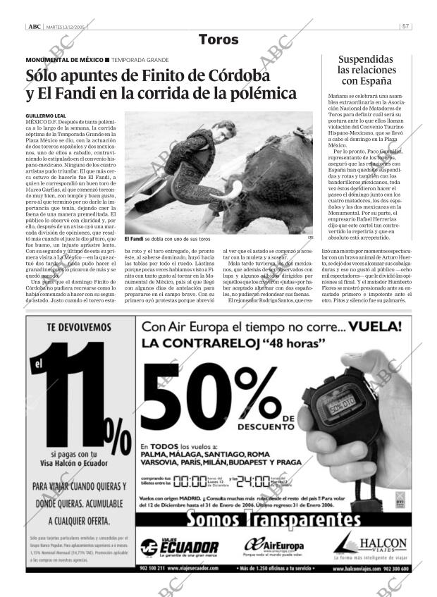 ABC MADRID 13-12-2005 página 57